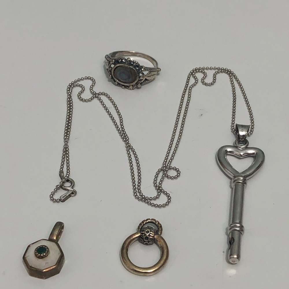 Sterling silver Lot Of Jewelry